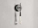 Soltaire Raindrop Crystal Wall Sconce