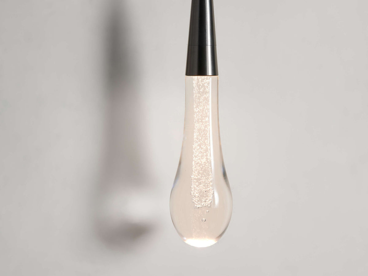 Soltaire Raindrop Crystal Wall Sconce