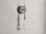 Soltaire Raindrop Crystal Wall Sconce