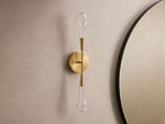 Soltaire Raindrop Crystal Wall Sconce