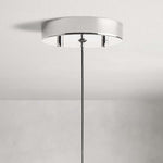 Soltaire Raindrop Glass Single Pendant Light