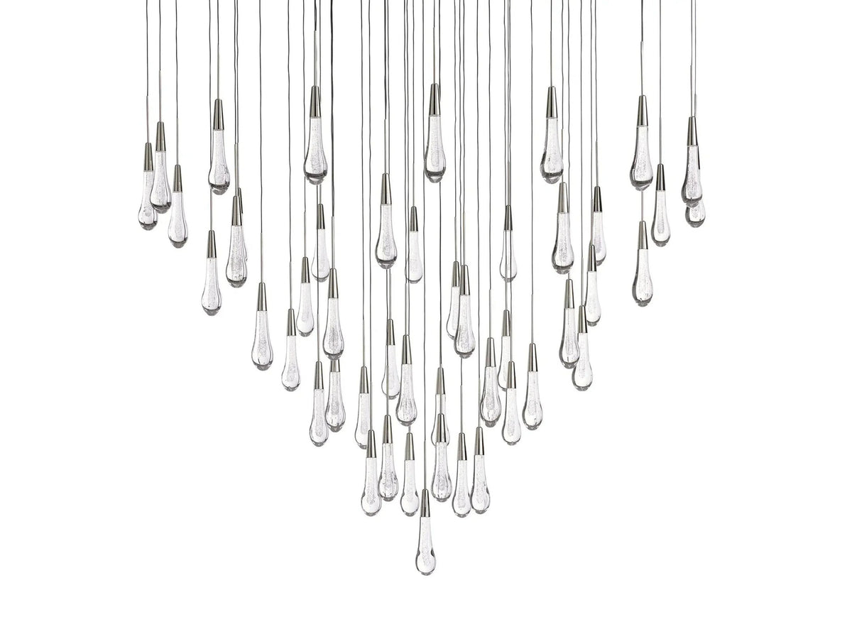 Soltaire Raindrop Crystal Round Chandelier