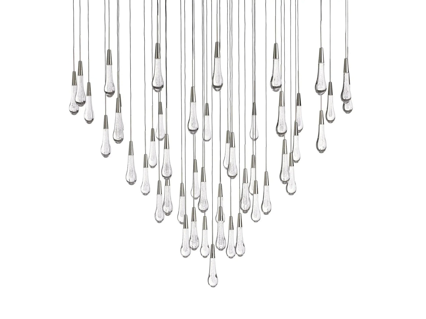 Soltaire Raindrop Crystal Round Chandelier