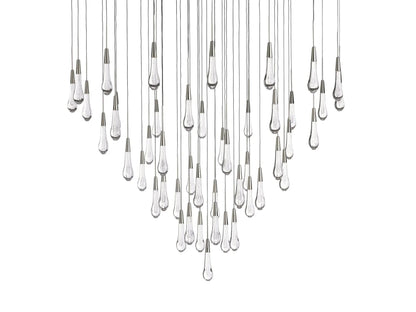 Soltaire Raindrop Crystal Round Chandelier