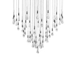 Soltaire Raindrop Crystal Round Chandelier