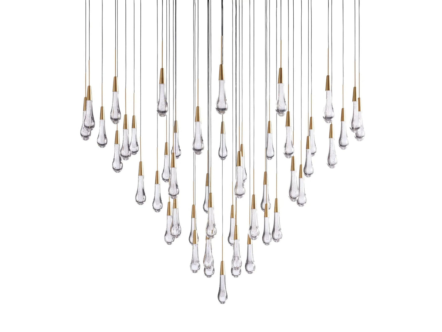 Soltaire Raindrop Crystal Round Chandelier