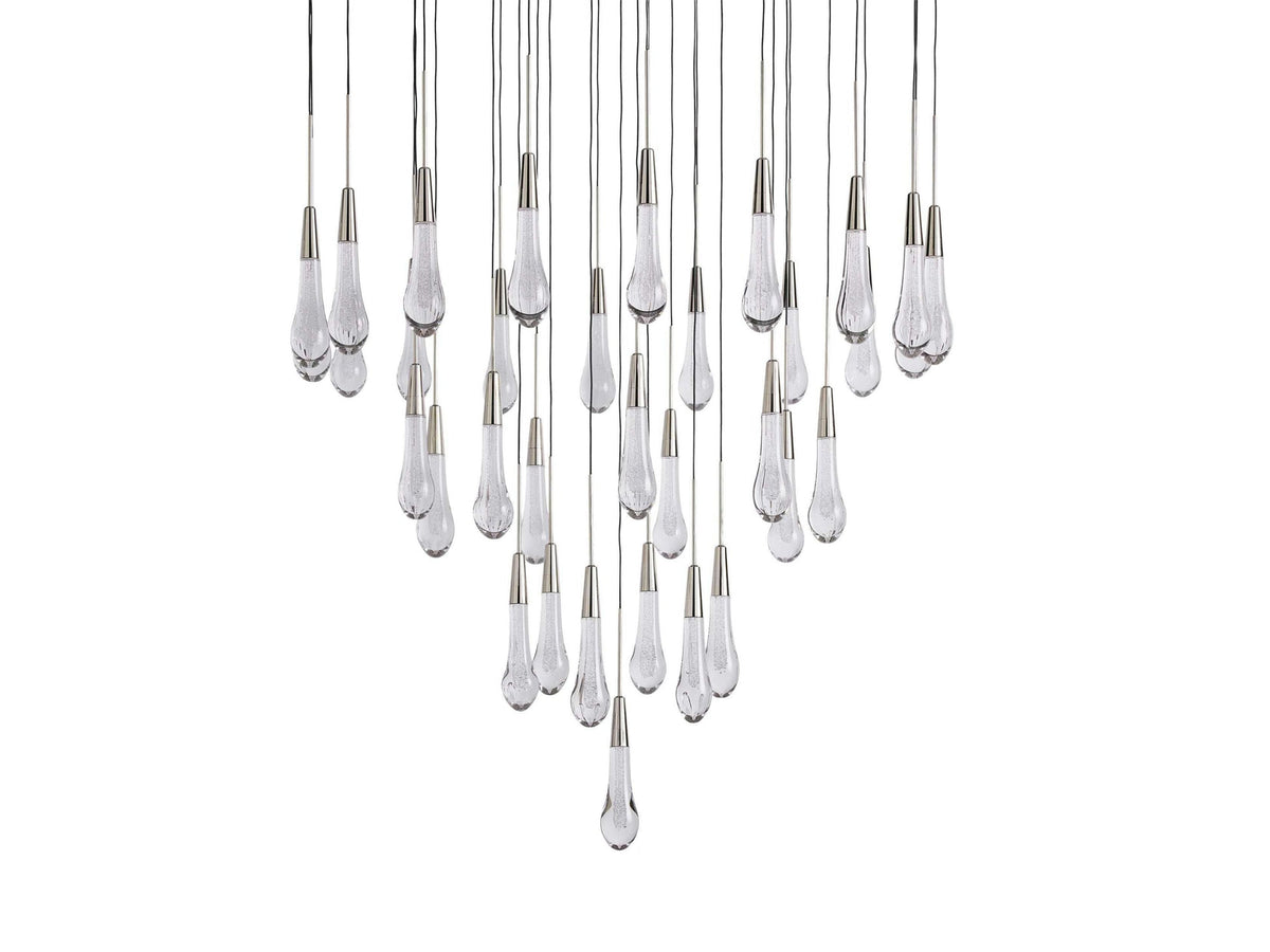 Soltaire Raindrop Crystal Round Chandelier