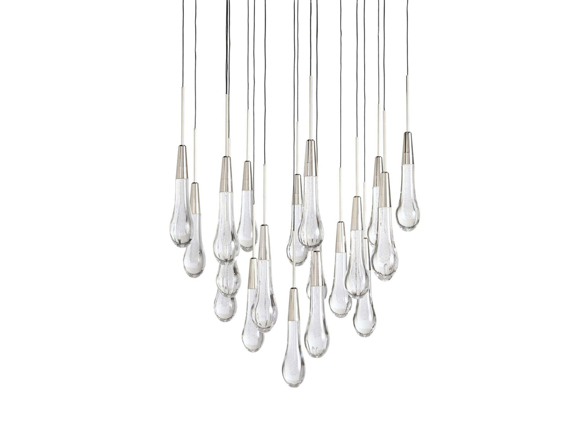 Soltaire Raindrop Crystal Round Chandelier