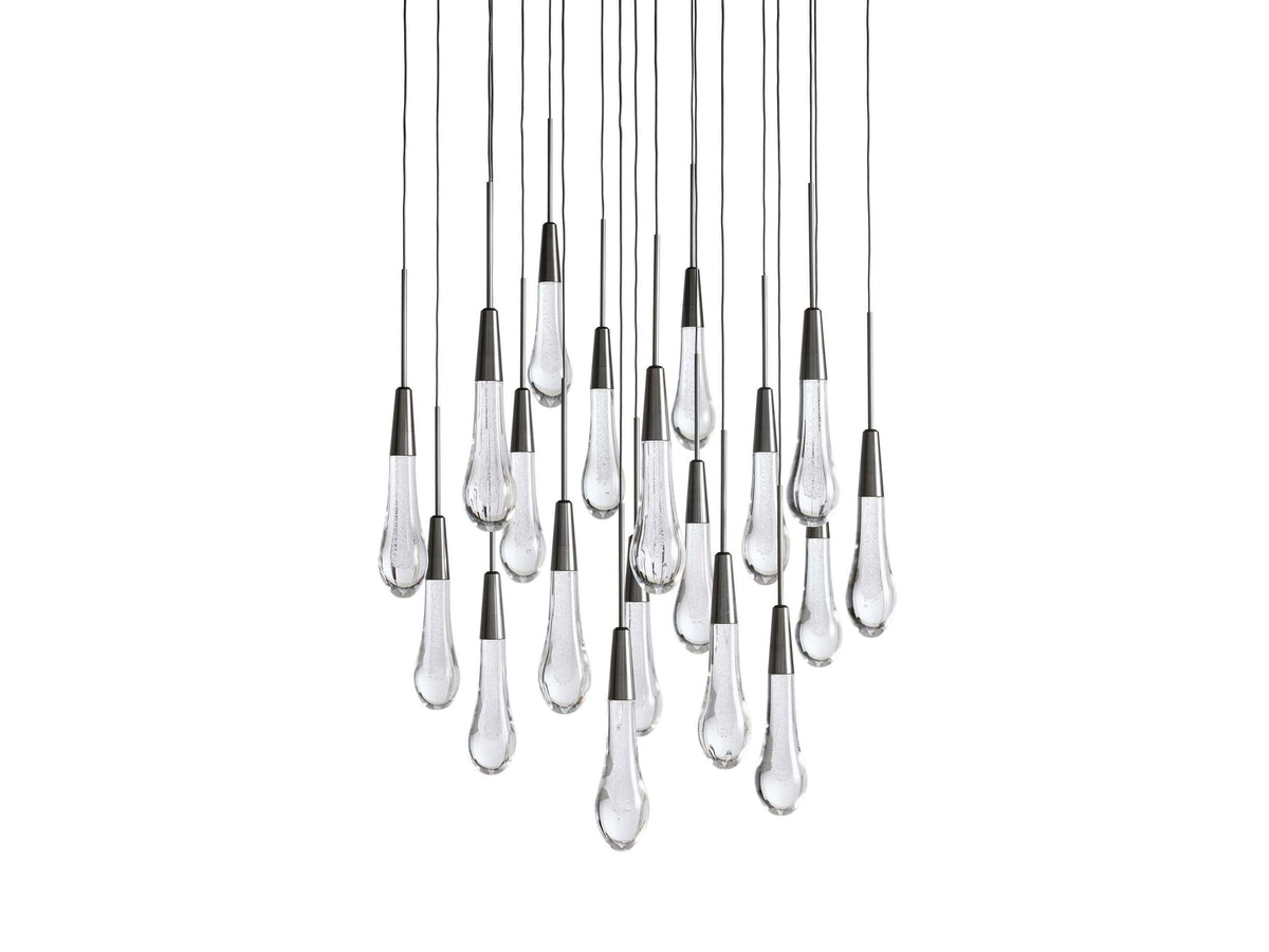 Soltaire Raindrop Crystal Round Chandelier