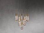 Soltaire Raindrop Crystal Round Chandelier