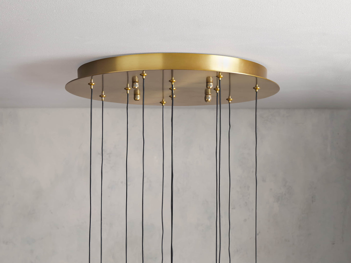 Soltaire Raindrop Crystal Round Chandelier