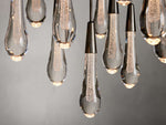 Soltaire Raindrop Crystal Round Chandelier