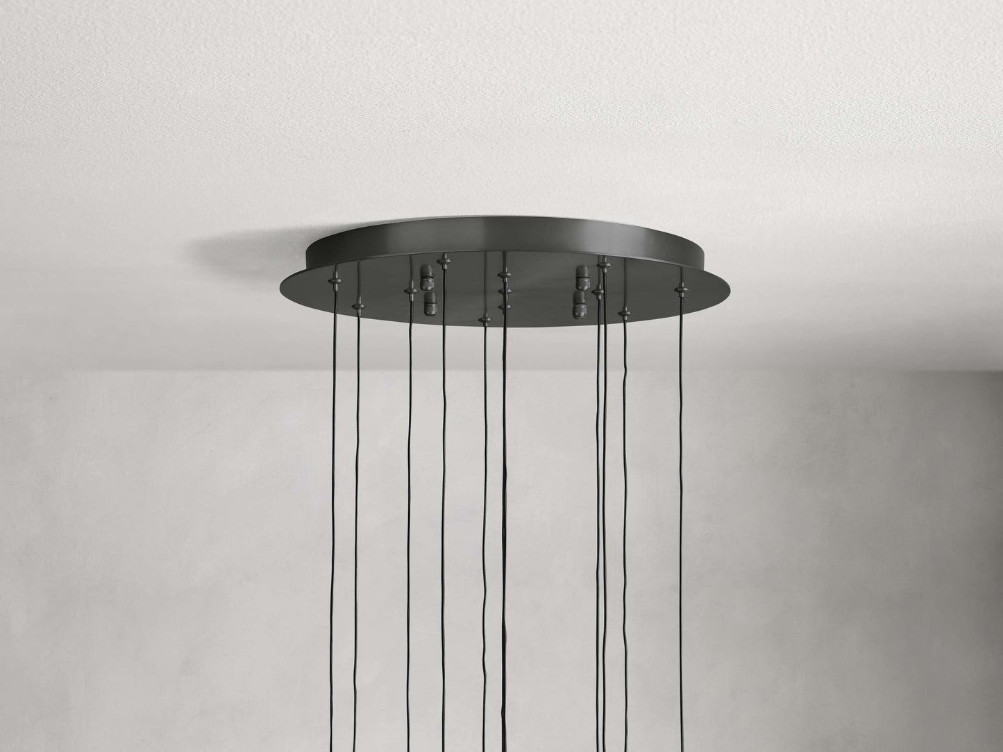 Soltaire Raindrop Crystal Round Chandelier