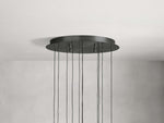 Soltaire Raindrop Crystal Round Chandelier