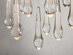 Soltaire Raindrop Crystal Round Chandelier