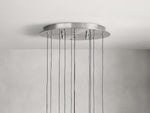 Soltaire Raindrop Crystal Round Chandelier