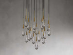 Soltaire Raindrop Crystal Round Chandelier
