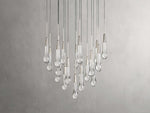 Soltaire Raindrop Crystal Round Chandelier