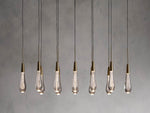 Soltaire Raindrop Crystal Linear Chandelier