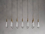Soltaire Raindrop Crystal Linear Chandelier