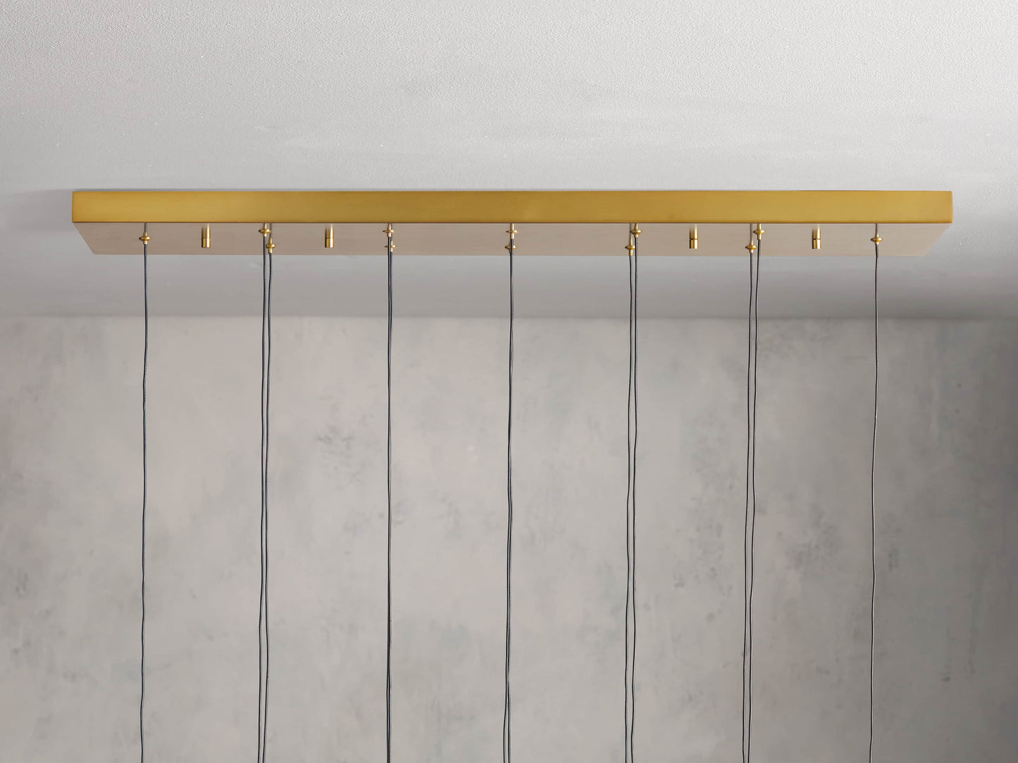 Soltaire Raindrop Crystal Linear Chandelier