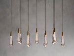 Soltaire Raindrop Crystal Linear Chandelier