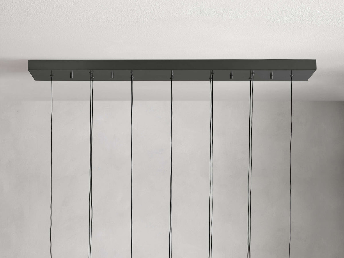 Soltaire Raindrop Crystal Linear Chandelier