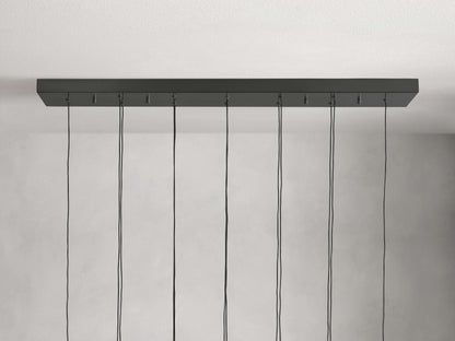 Soltaire Raindrop Crystal Linear Chandelier