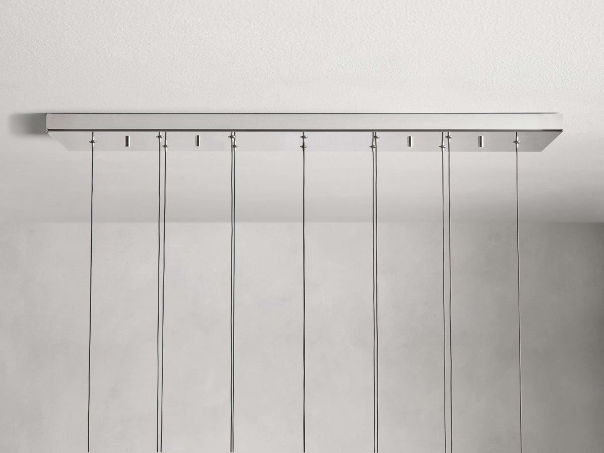 Soltaire Raindrop Crystal Linear Chandelier