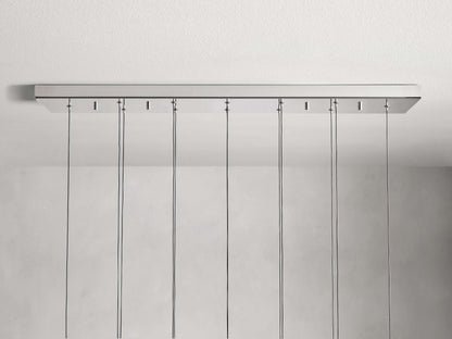 Soltaire Raindrop Crystal Linear Chandelier