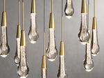 Soltaire Raindrop Crystal Linear Chandelier