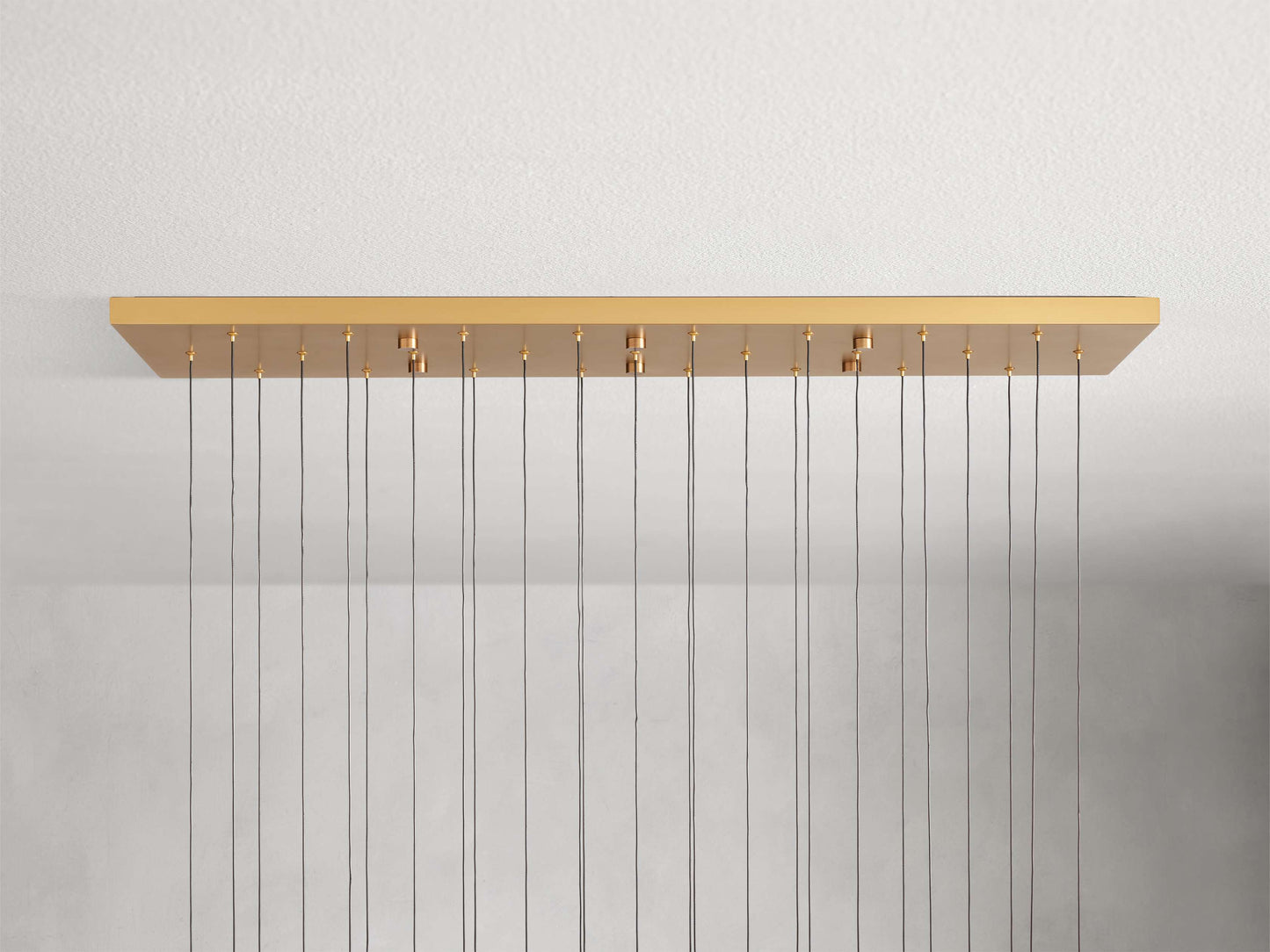 Soltaire Raindrop Crystal Linear Chandelier