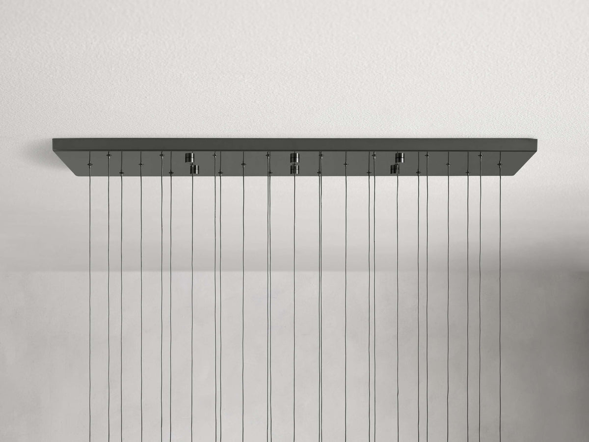 Soltaire Raindrop Crystal Linear Chandelier