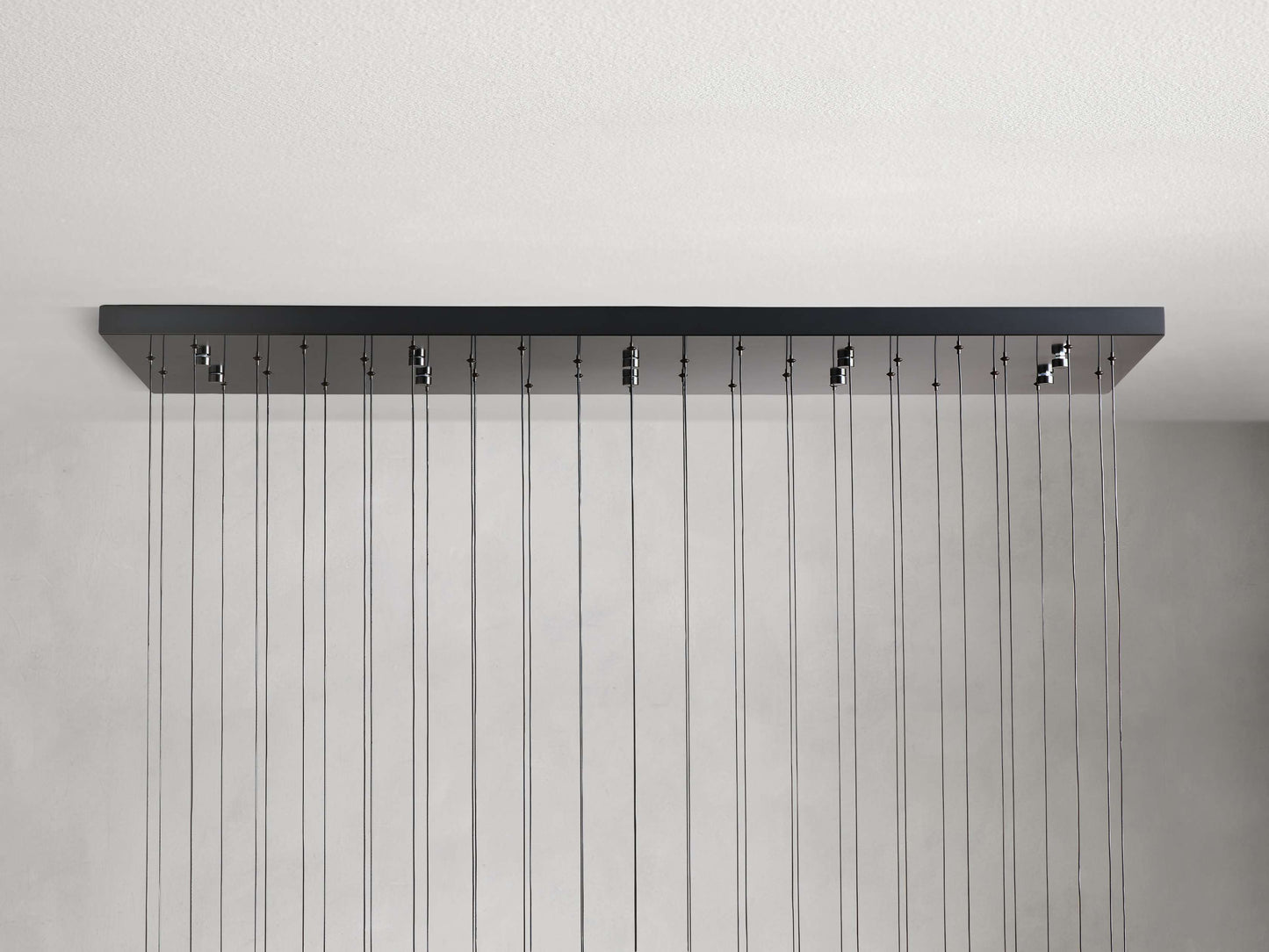 Soltaire Raindrop Crystal Linear Chandelier