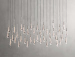 Soltaire Raindrop Crystal Linear Chandelier