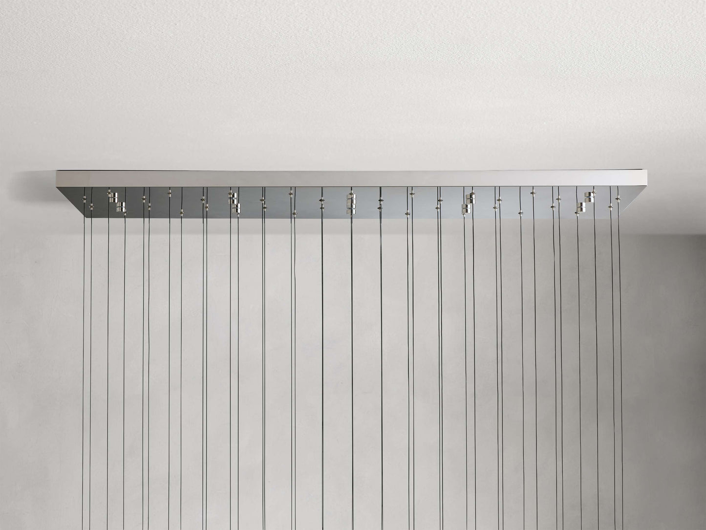 Soltaire Raindrop Crystal Linear Chandelier