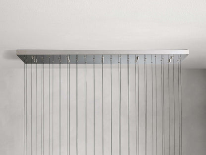 Soltaire Raindrop Crystal Linear Chandelier