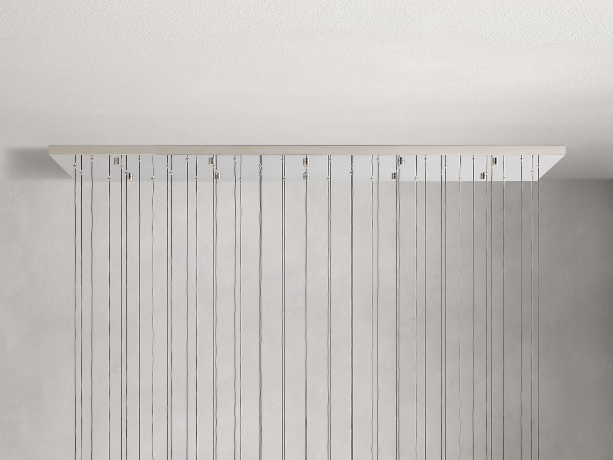 Soltaire Raindrop Crystal Linear Chandelier