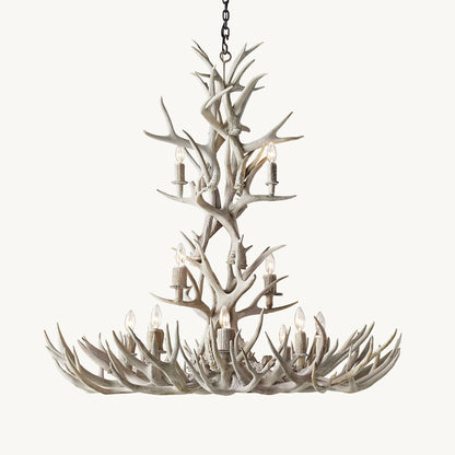 Antler Rustic Elegant Branch Chandelier 48"