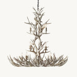 Antler Rustic Elegant Branch Chandelier 48"