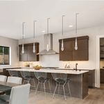 Soltaire Raindrop Glass Single Pendant Light