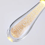 Soltaire Raindrop Glass Cord Wall Sconce