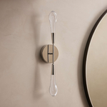 Soltaire Raindrop Glass Wall Sconce
