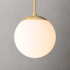 Opaline Pure Globe Pendant Light