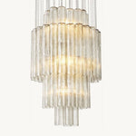 Venino Cylinder Tiered Round Chandelier 24"