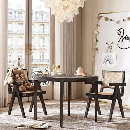 Vanero Pebble Leaf Round Chandelier