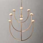 Perael Curve Dome Round Chandelier 40"