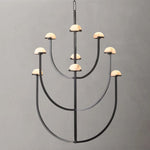 Perael Curve Dome Round Chandelier 40"