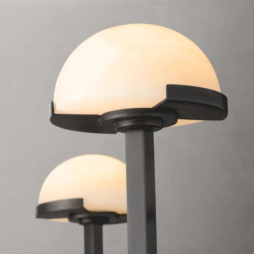 Perael Curve Dome Round Chandelier 40"