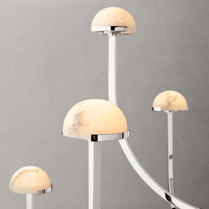 Perael Curve Dome Round Chandelier 40"